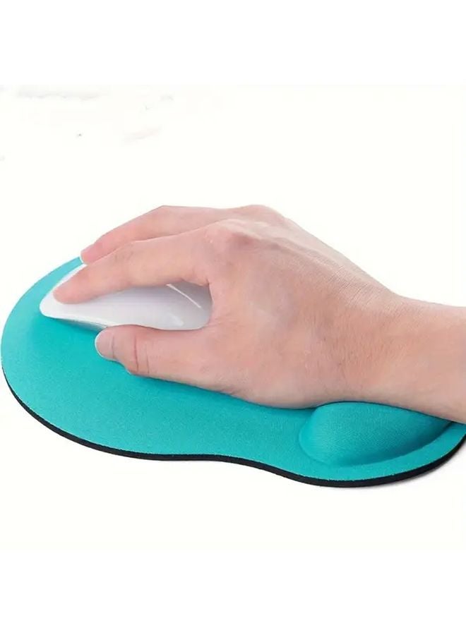 Orange Memory Foam Wrist Support Pillow Anti Slip Mouse Pad Office Comfort Wear Resistant - Image 2